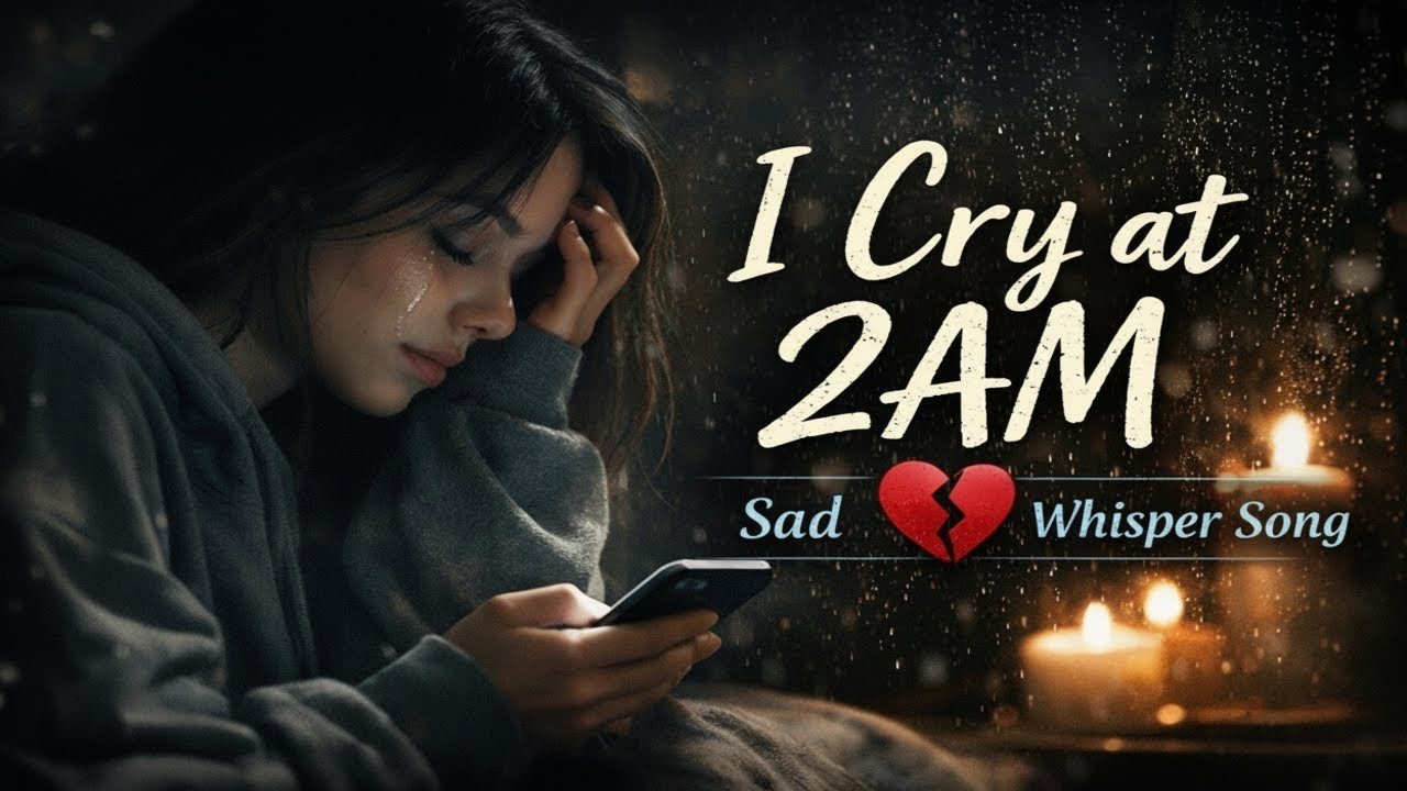 I Cry at 2AM (Sad Whisper Song) – Emotional Heartbreak Music | Female Breathy Vocals