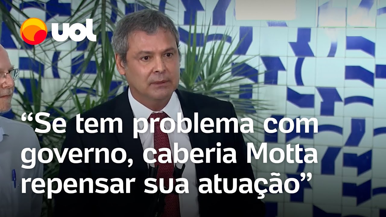 Rompimento de Motta com governo Lula: 'Col&eacute;gio de l&iacute;deres n&atilde;o &eacute; um clube de amigos', diz Lindbergh