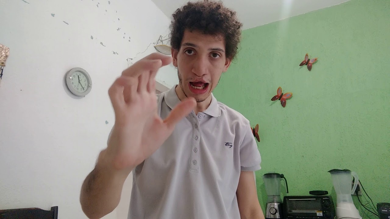 Sinal de ACOMODADO em LIBRAS