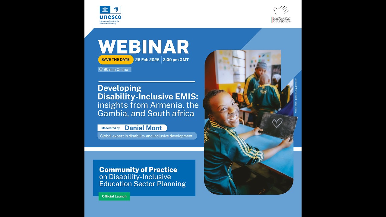 Developing disability-inclusive EMIS