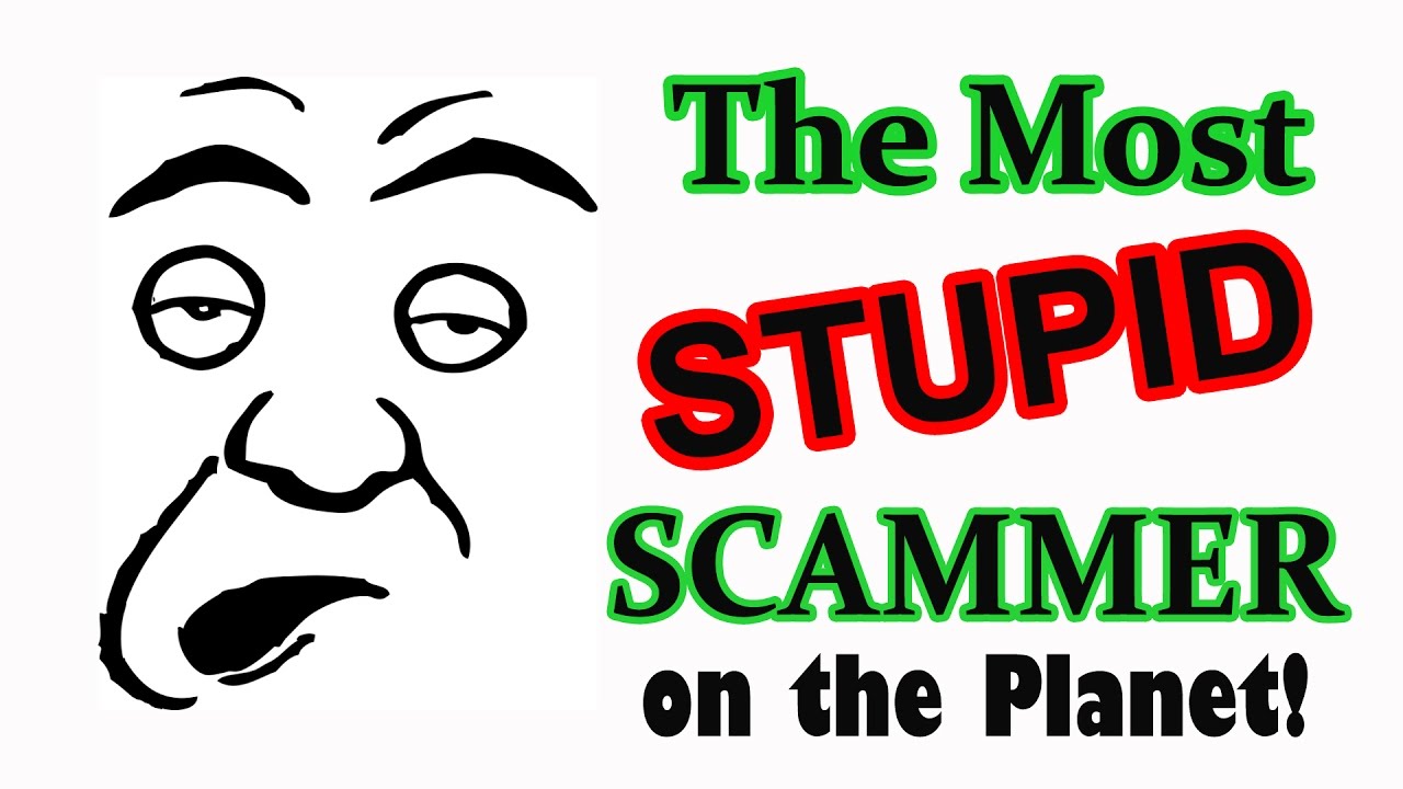 ScamBaiting the Most STUPID Scammer on the Planet!