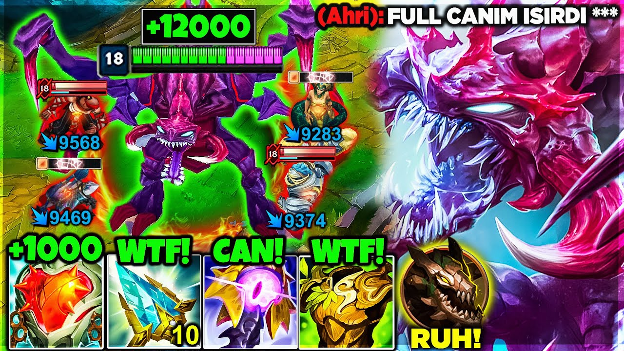 12.000 CAN CHO'GATH !! + 4 DAĞ EJDER !! 100.000K HASAR !!