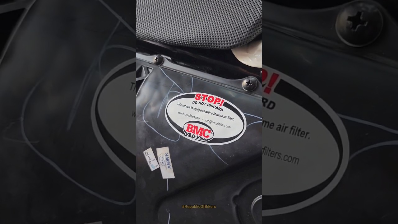 BMC Performance Air Filter on Hero Xpulse 200 #performanceairfilter #heromotosports #heromotocorp