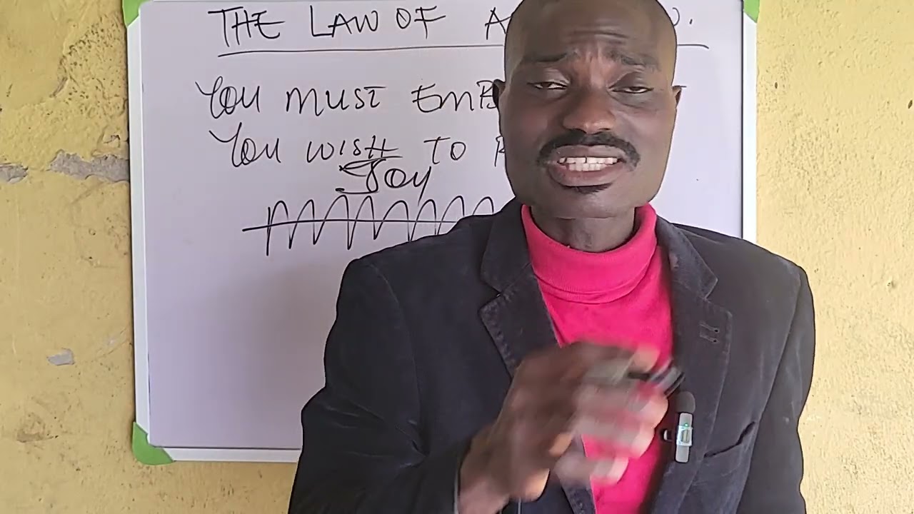 The fundamental laws of Assumption..How to get whatever you want in life. 