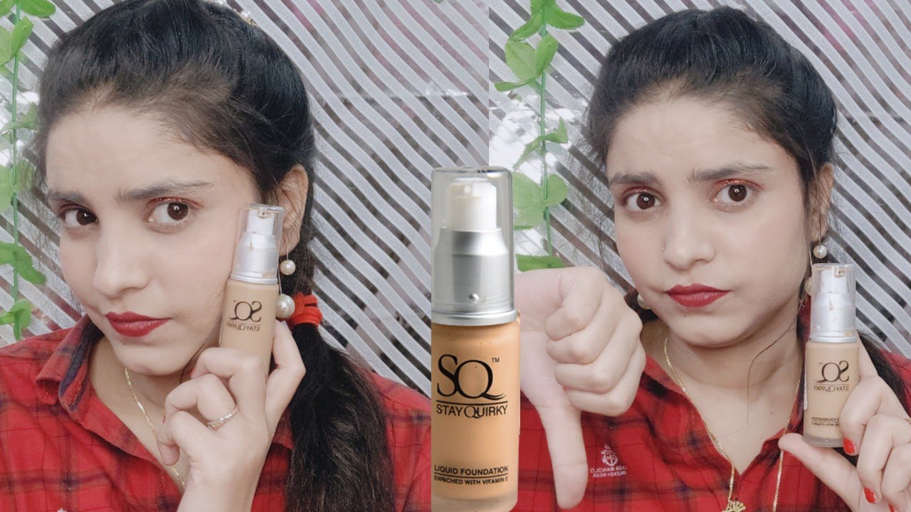 भूलकर भी ना ले ये Foundation  //SQ foundation review/Fab Inaya
