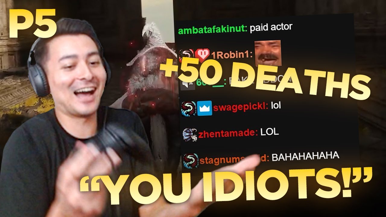 Chat Has Been Lying to Me About my Death Total | Pikaboo Elden Ring