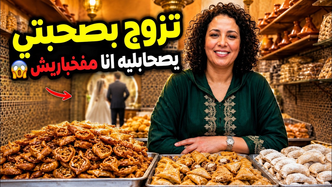 تزوج بصحبتي يصحابليه انا مفخباريش😱 جبت ليه التمام وخليتو على الضس😂