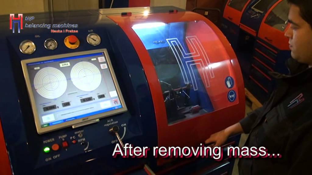 TF200 Combo - High-speed turbocharger balancing machine - NiP balancing machines