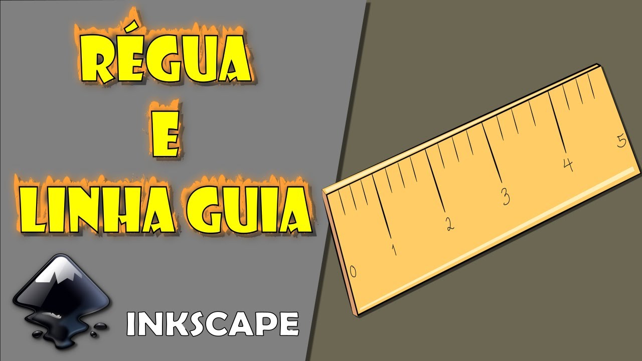 Linhas Guia e Réguas no Inkscape