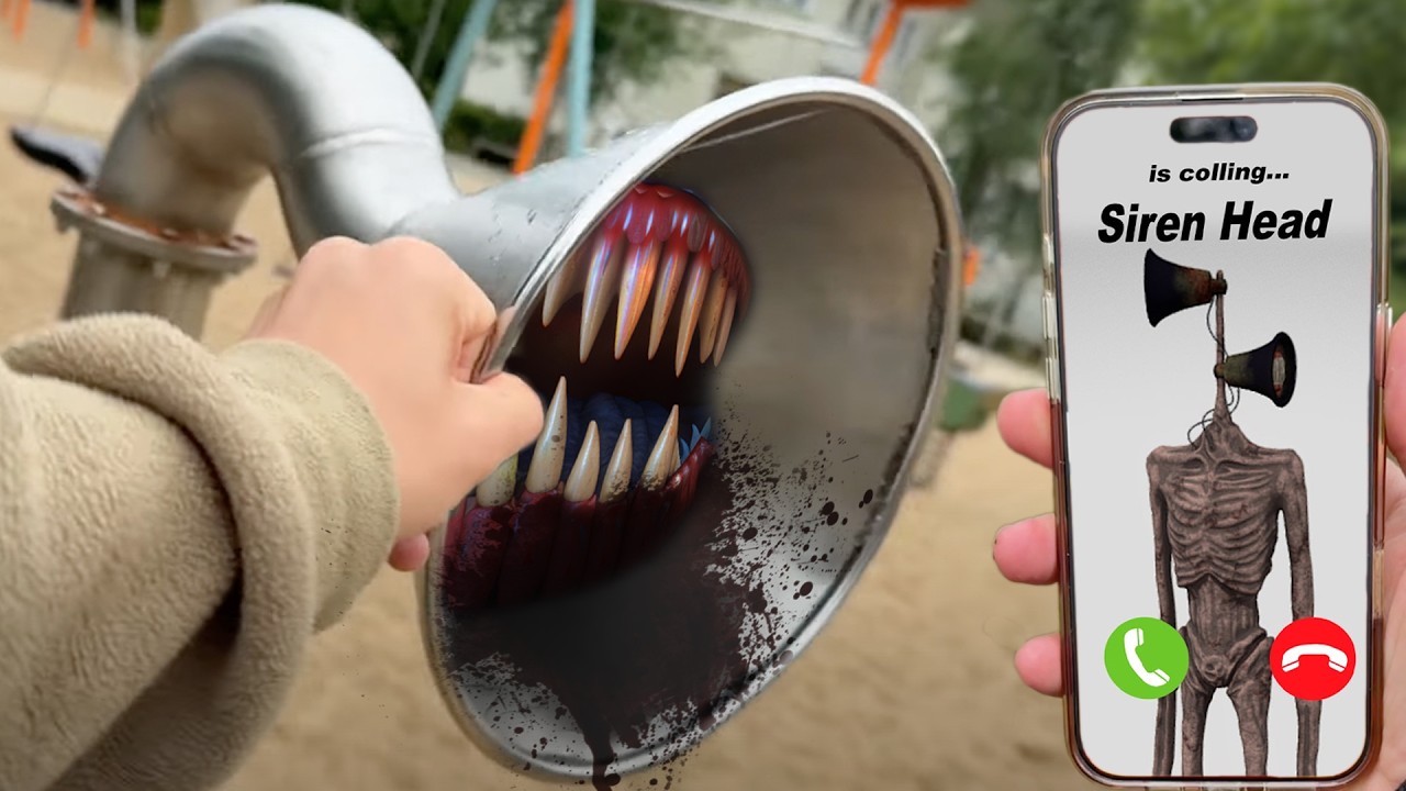 If SIREN HEAD is CALLING YOU - RUN AWAY !