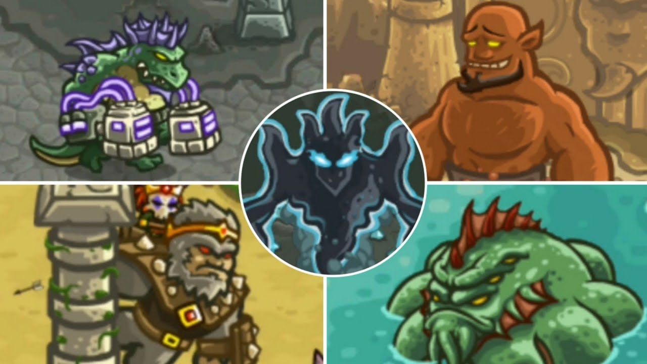 Kingdom Rush Frontiers - All Bosses & Ending