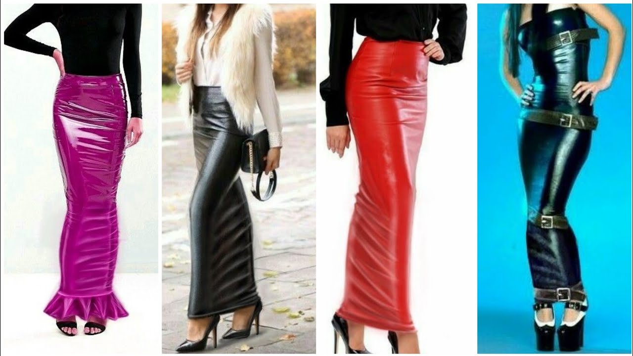 latex hobble dresses unique and latest leather and latex hobble dresses