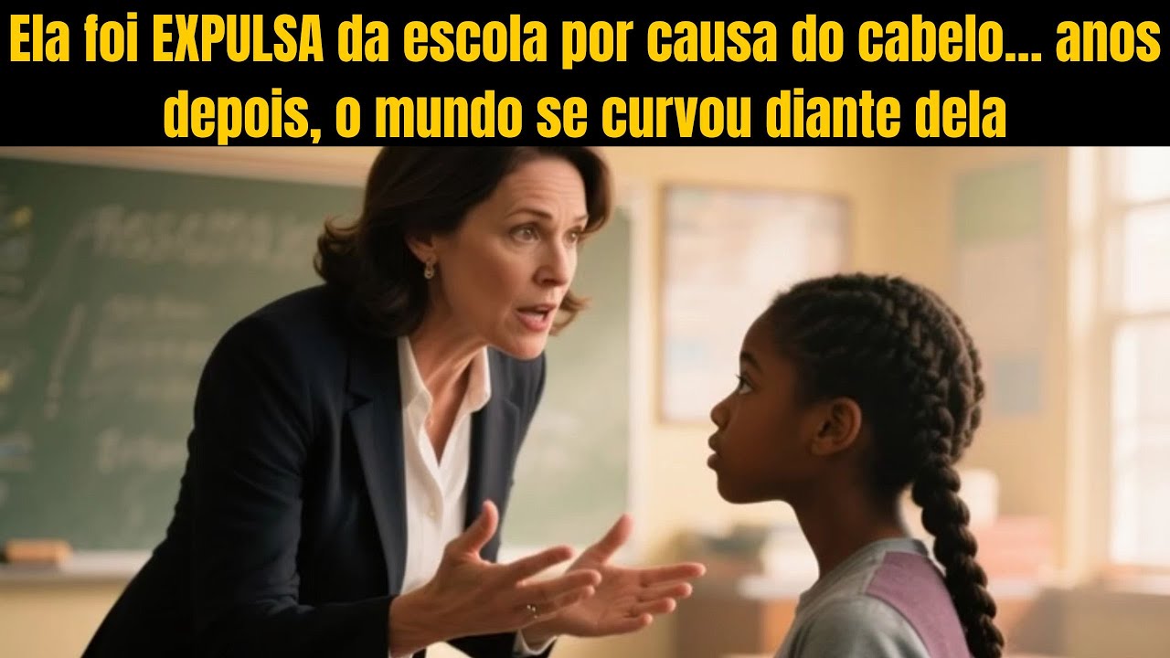 Chamaram o cabelo dela de nojento… Deus transformou em COROA e IMPÉRIO