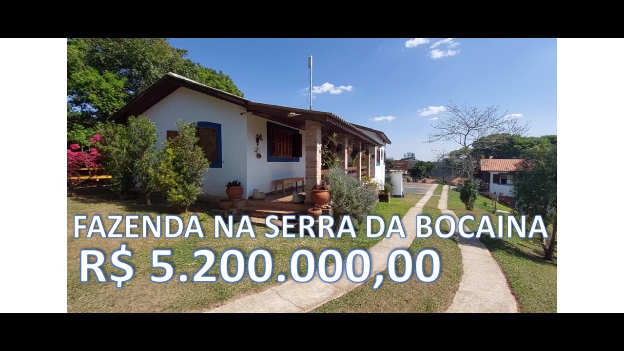 ESPETACULAR! FAZENDA 30 ALQUEIRES MOBILIADA- REQUINTE E BELEZA NA SERRA DA BOCAINA EM SILVEIRAS/SP