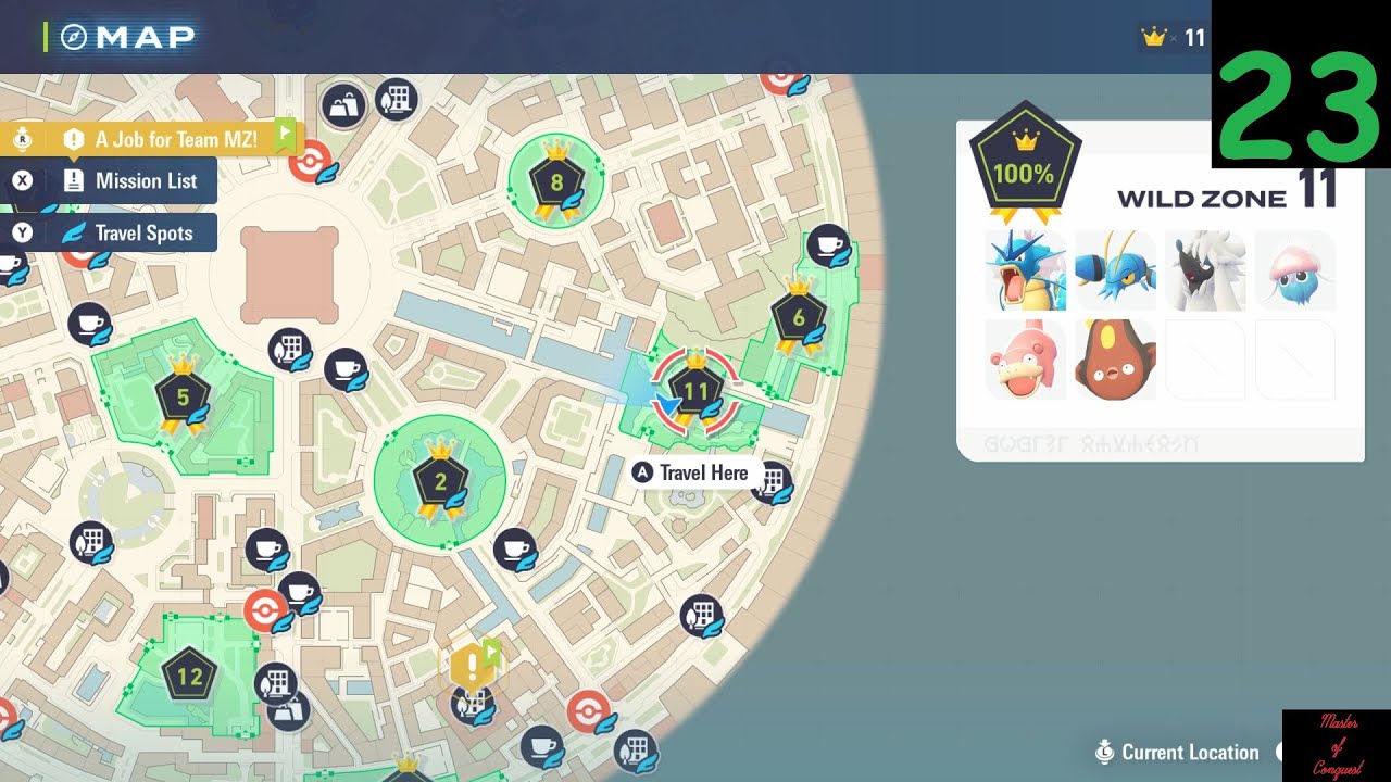 Pokemon Legends: Z-A (Switch 2) Walkthrough Part 23 - Wild Zones 11, 12 and 13