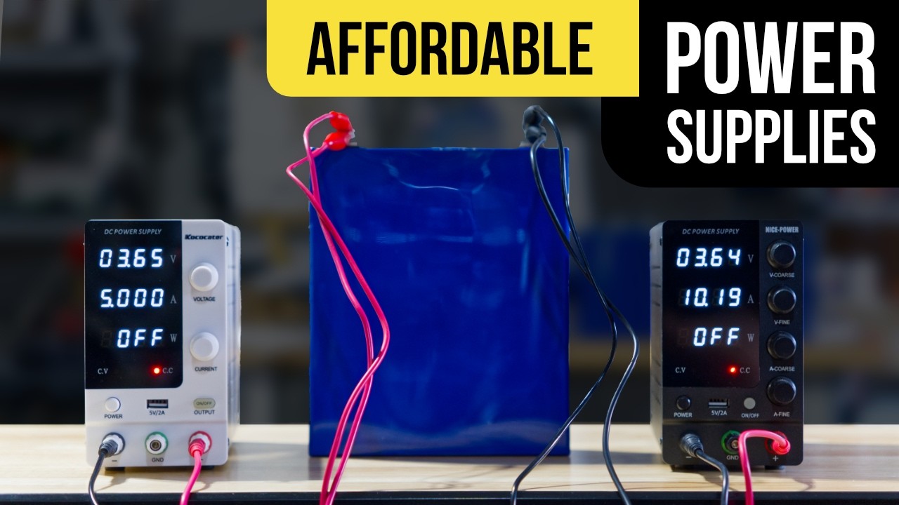 Budget Power Supply For Charging DIY Battery Build