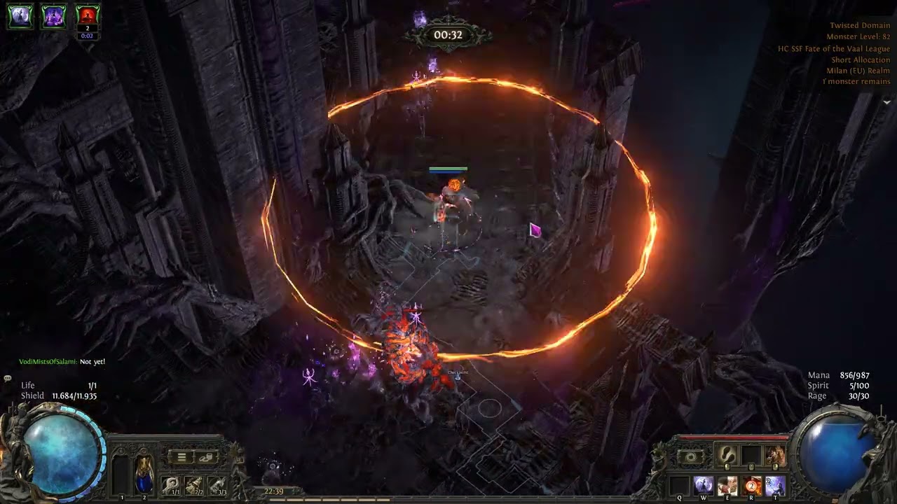 [HCSSF] Poisonwall Chronomancer vs Xesht (PoE 2 0.4)