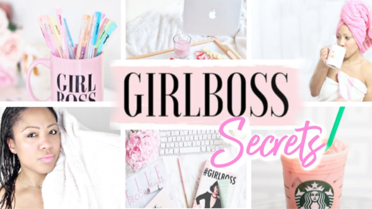 Productive Girl Boss Secrets | Morning Routine for Busy Girls 2019