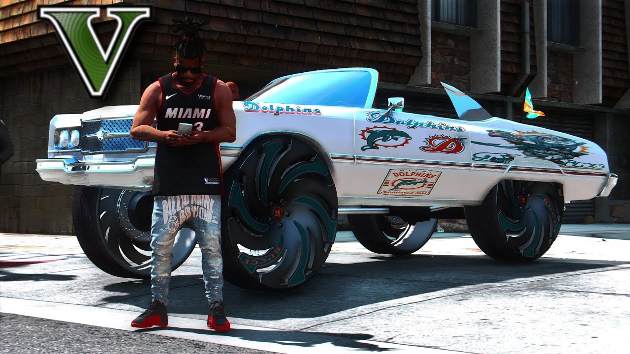 GTA 5 | REAL STREET HUSTLER | "GOT DA BLOCK HOT IN A MIAMI DOLPHINS THEMED DONK" | EP.19