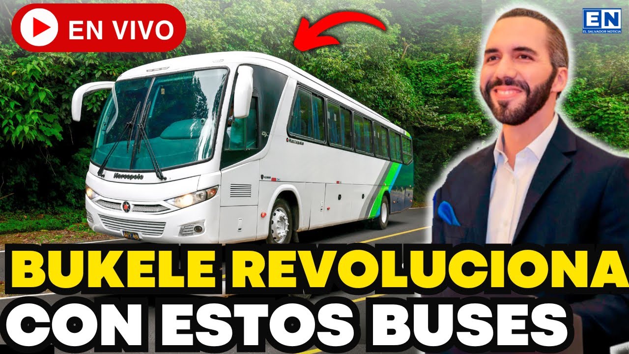 EL SALVADOR HAS NEVER SEEN ANYTHING LIKE THIS! BUKELE'S BUSES ARE THE FUTURE OF TRANSPORTATION IN...