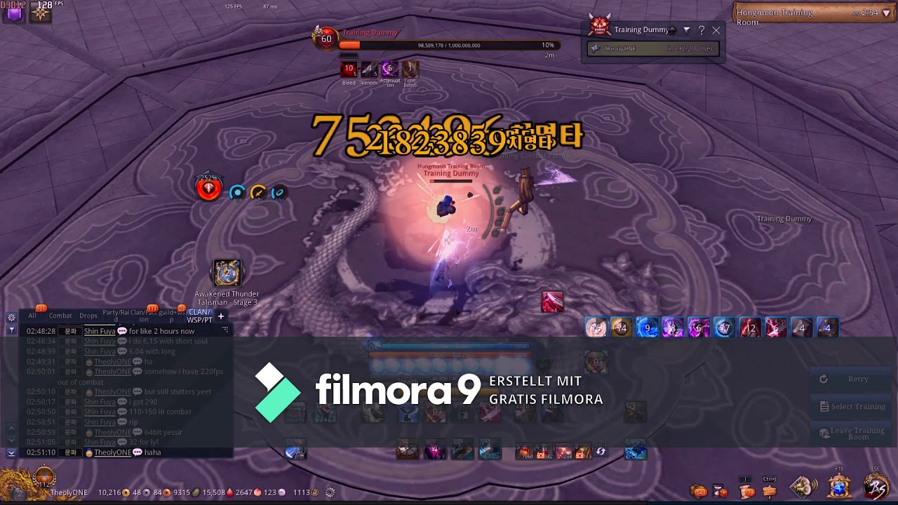 [BnS] TheolyONE parse Light Sin/ Dmg Update/ 1,842 lr/s