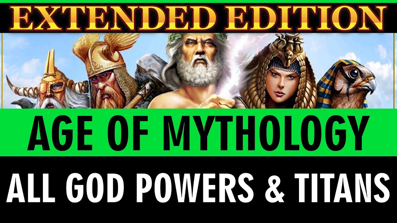 Age of Mythology Extended Edition - All God Powers & Titans