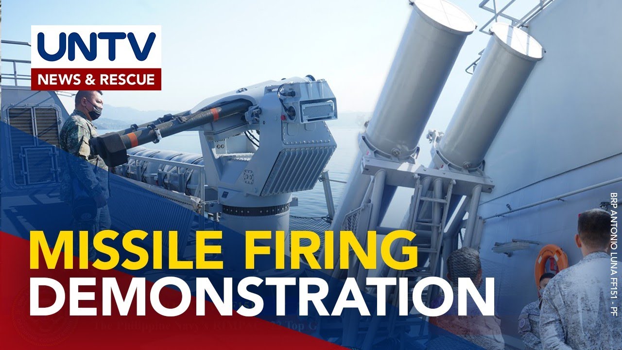 Missile firing, capability demo, isasagawa ng Phil. Navy sa Zambales ngayong May 19