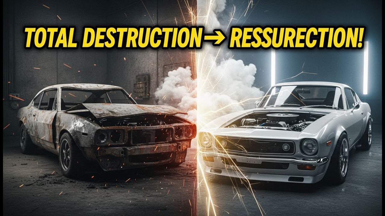 Complete Car Resurrection from Total Destruction 🚗🔥