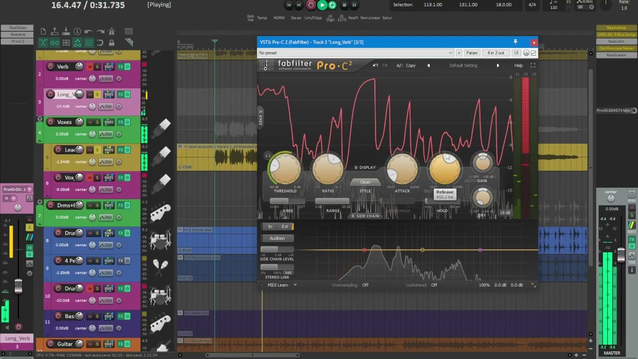 Сведение в реальном времени. Пространство микса | Real-time mixing. Mix space.