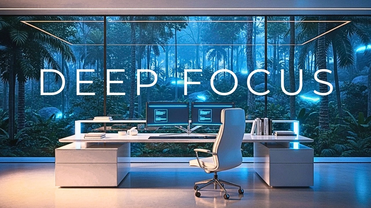 1 Hour Deep Focus Lo-Fi for Study & Work (No Lyrics)