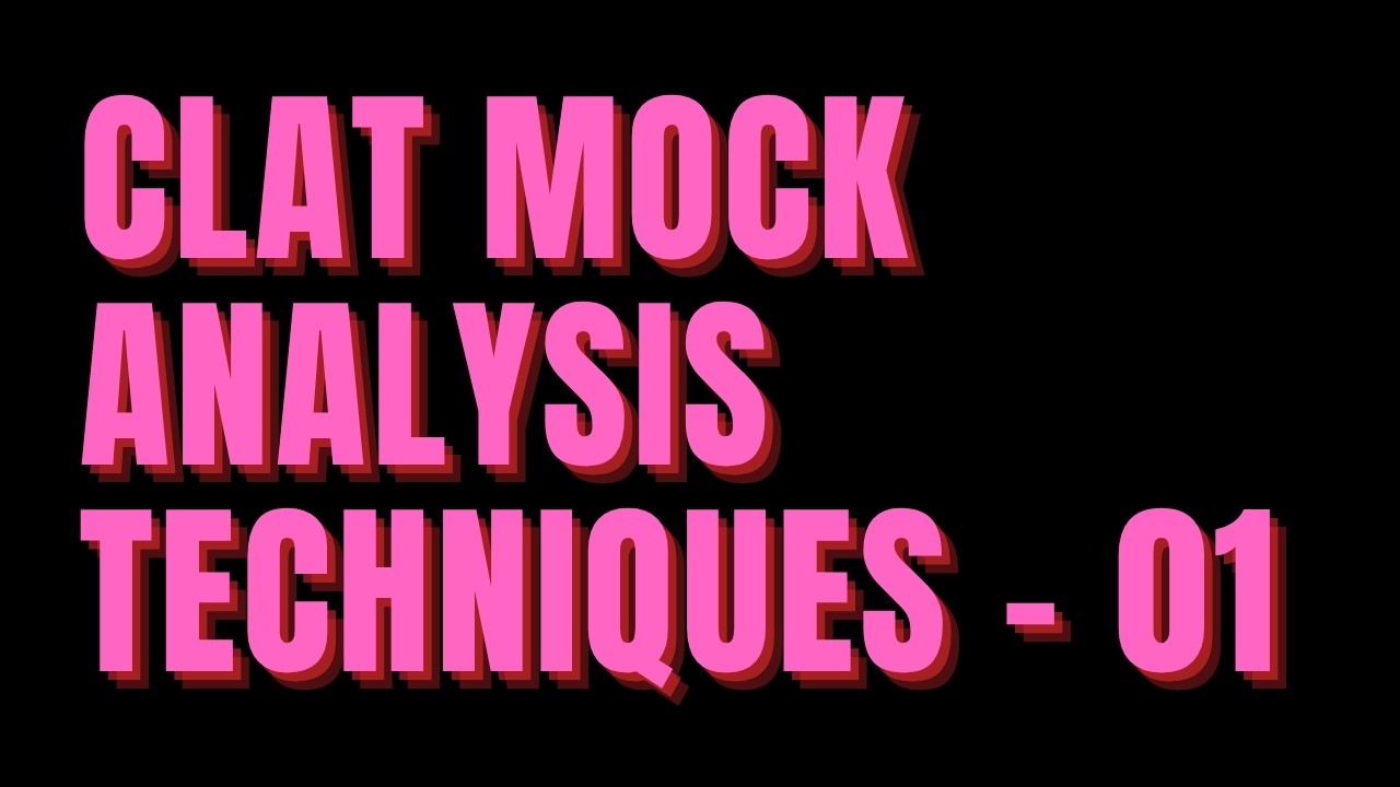 CLAT Mock analysis method part 1 | Krishna sir | CLAT Community