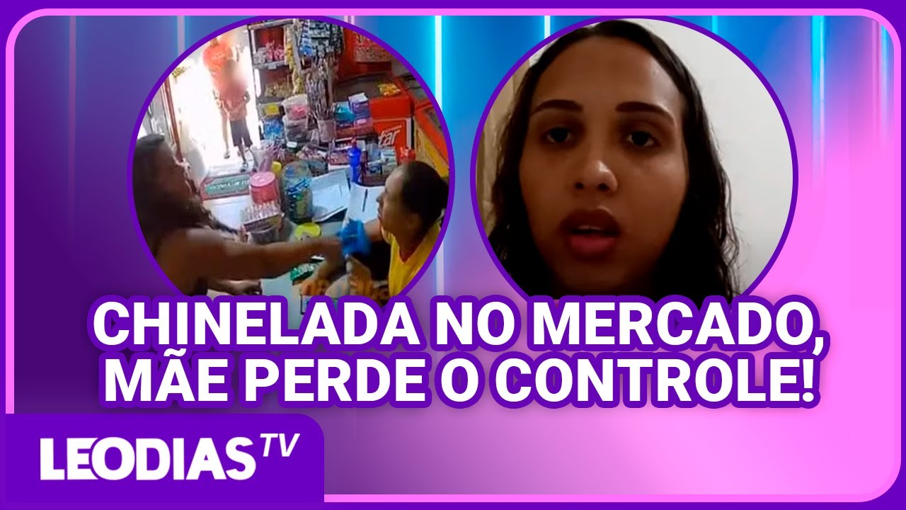 MÃE DÁ CHINELADA EM ATENDENTE APÓS FILHO COMPRAR FIGURINHAS SEM PERMISSÃO