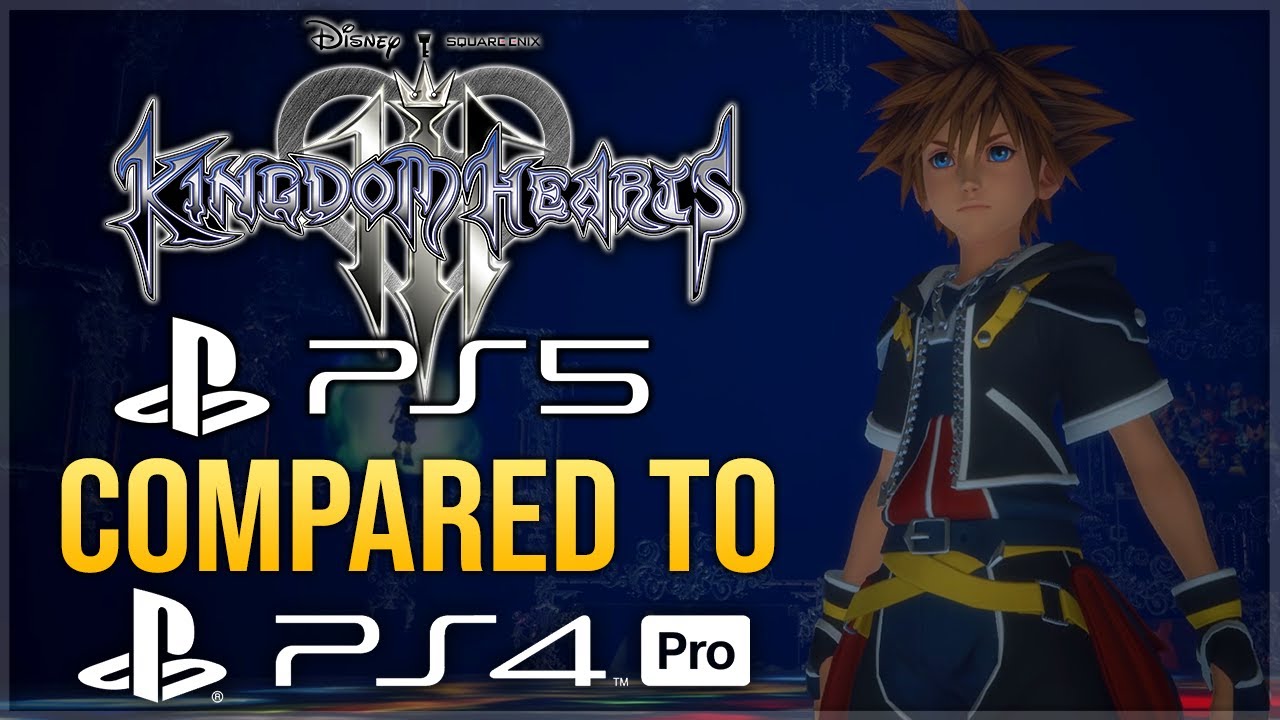 Kingdom Hearts 3 - PS5 Performance Compared to PS4 Pro - BLESS FASTER LOADS!