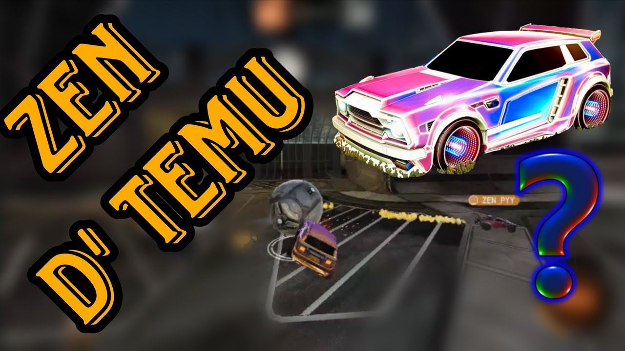 ME ENCONTRÉ A ZEN D' TEMU EN ROCKET LEAGUE!!! 
