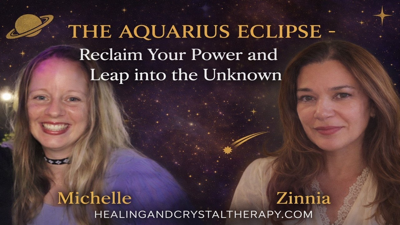 The Aquarius Eclipse - Reclaim Your Power and leap Into the Unknown.