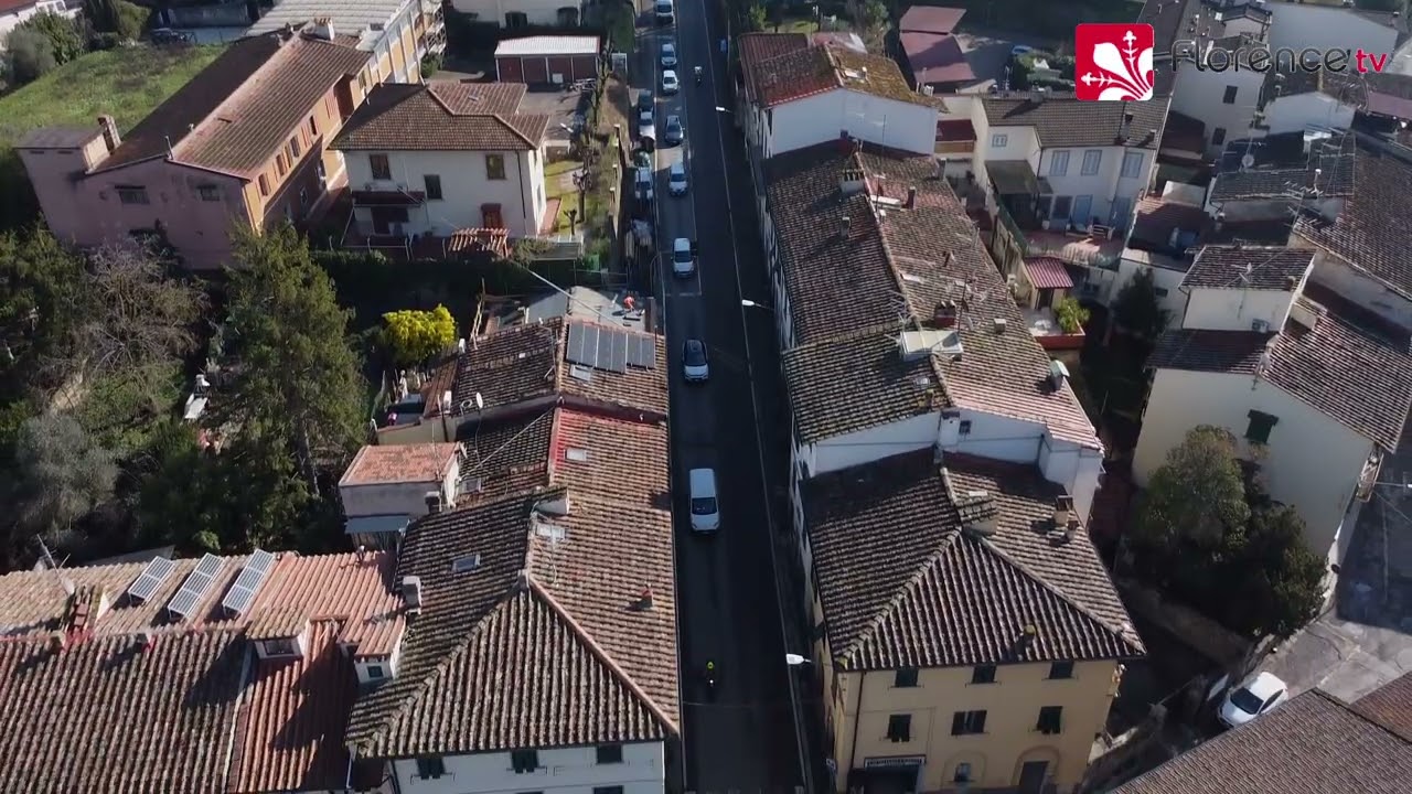 🚀 DRONE | Lastra a Signa, il primo lotto della variante a via Livornese