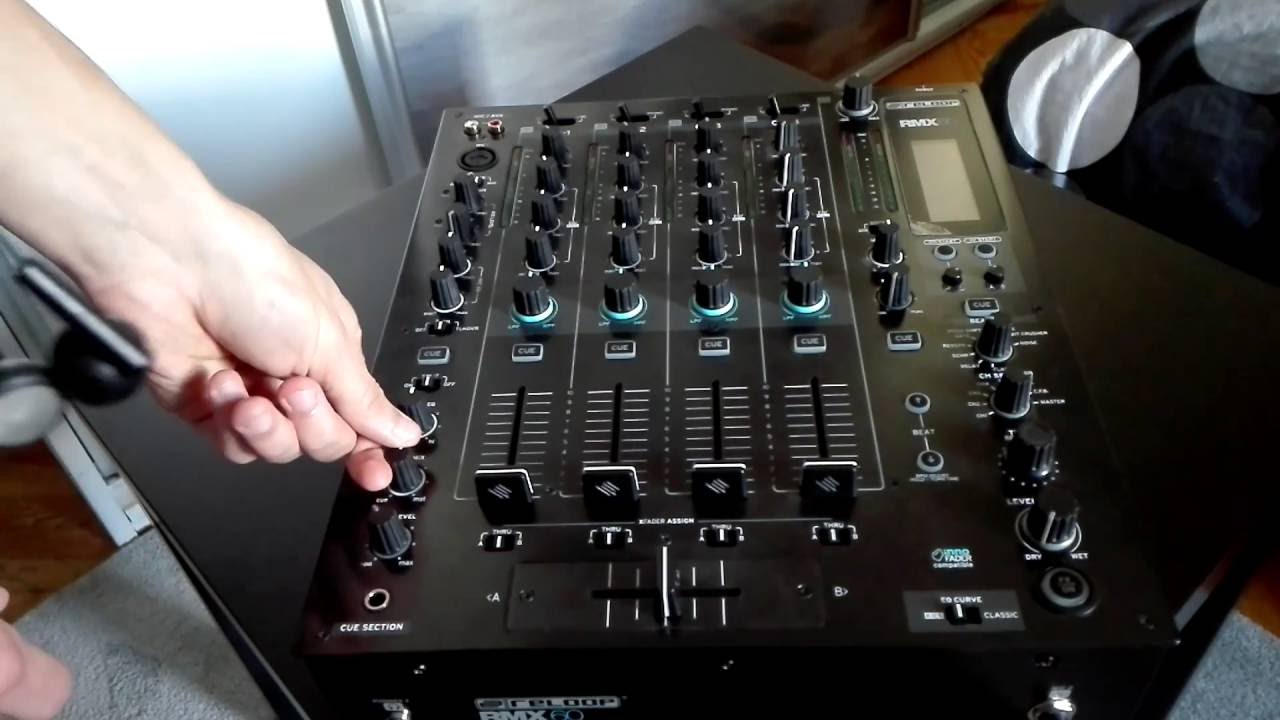 Jak to wygląda - Reloop Rmx 60 - Gościnnie okablowanie