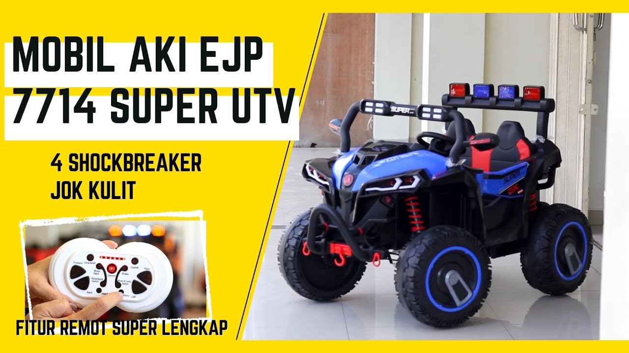 REVIEW MOBIL AKI EJP 7714 SUPER UTV BY DINO TOYS UNGARAN