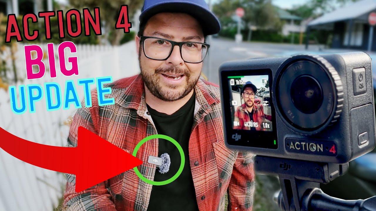 DJI Action 4 подключается к DJI Mic 2... это УДИВИТЕЛЬНО!