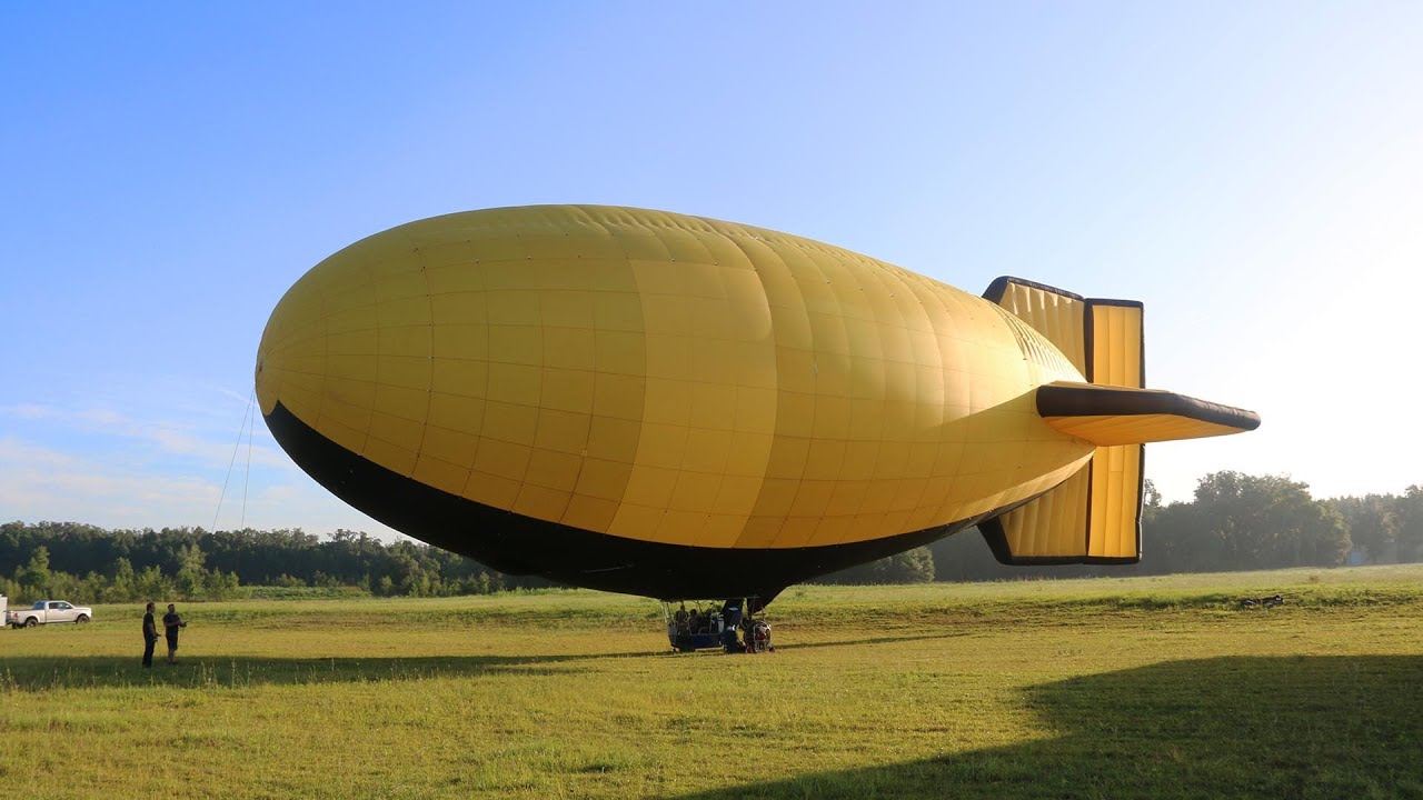 Thermal Airship setup (Time Lapse)