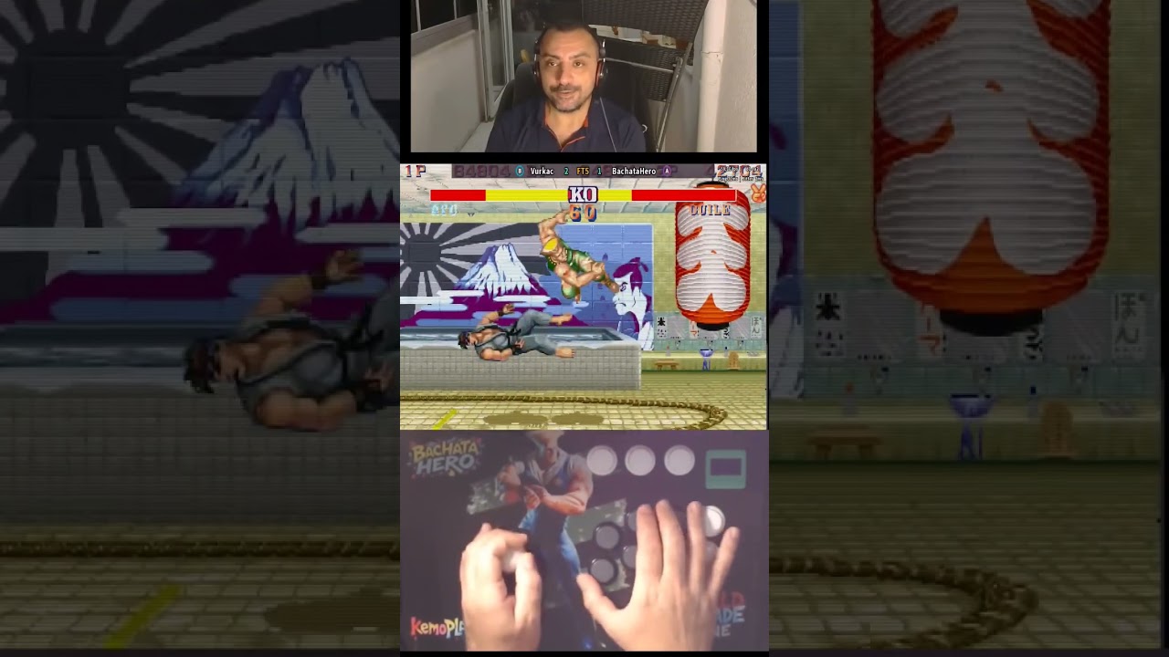 Ryu vs Guile Good Job! 