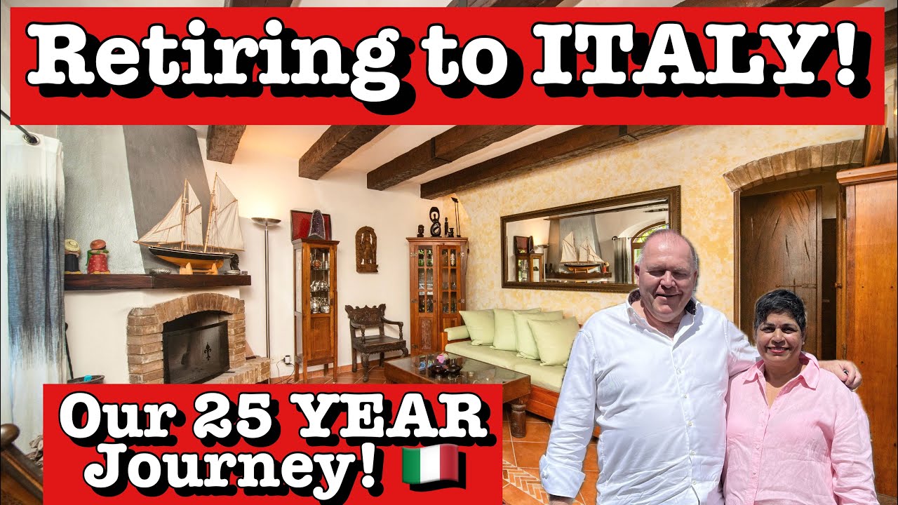 We Turned a €30,000 Ruin into Our Tuscan Dream Home | 25-Year Journey to Retirement!