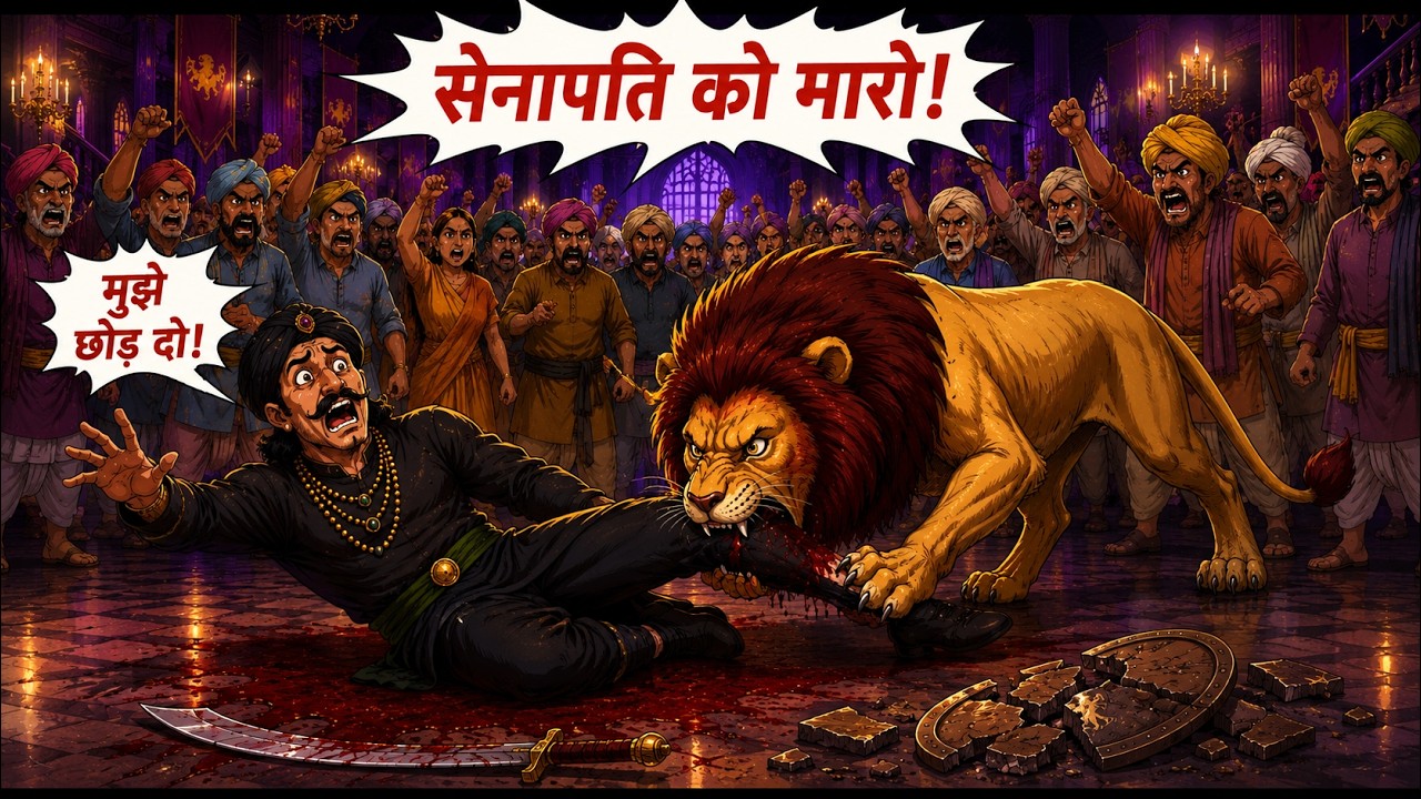 इच्छाधारी शेर | Shapeshifting Lion | Hindi kahani | Hindi Kahaniyan | Hindi Moral Story