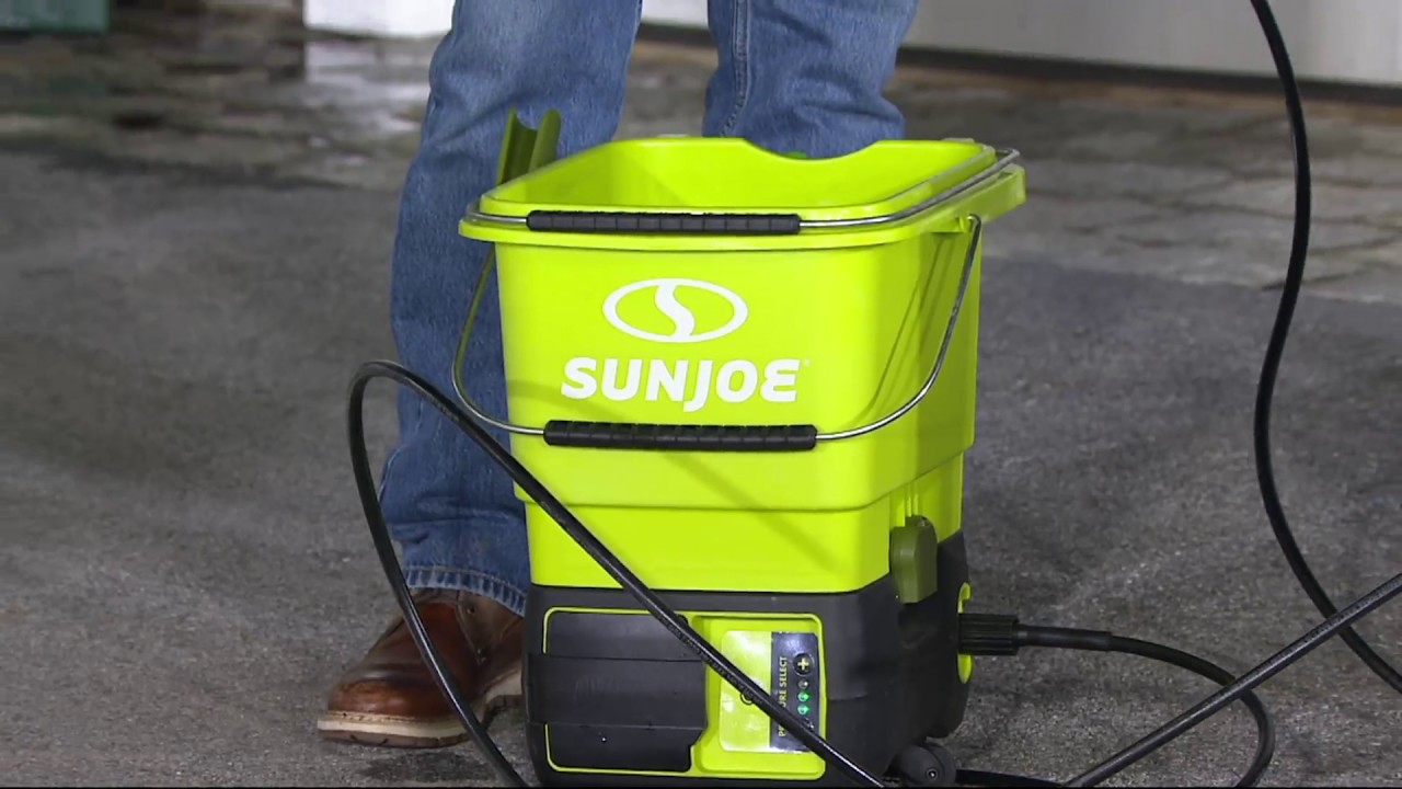 Sun Joe Pressure Select 40V Cordless Pressure Washer w/ 5 Tips on QVC