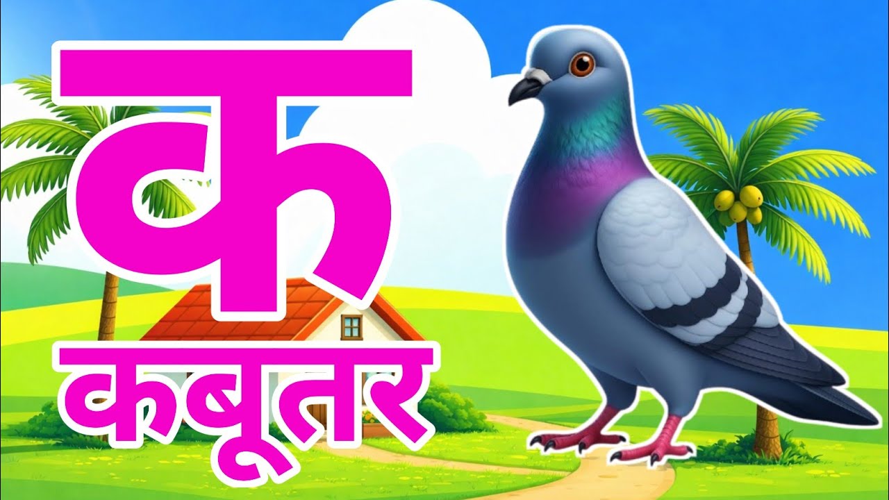 क से कबूतर , अ से अनार a se anaar k se kabutar |Hindi varnmala | ABCD क से कबूतर अ से अनार,for kids