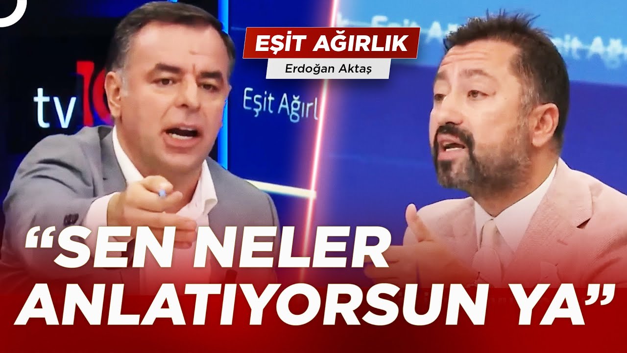 Cem Kaya ve Barış Yarkadaş Arasında Y&uuml;ksek Gerginlik | Erdoğan Aktaş ile Eşit Ağırlık