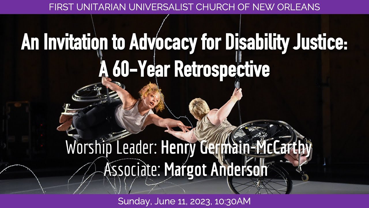 An Invitation to Advocacy for Disability Justice: A 60-Year Retrospective