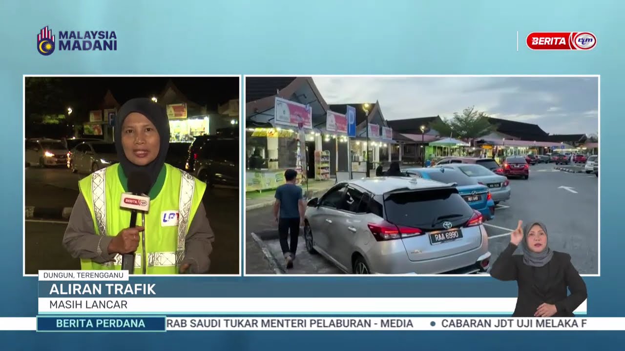 13 FEB 2026 - BERITA PERDANA- ALIRAN TRAFIK MASIH LANCAR