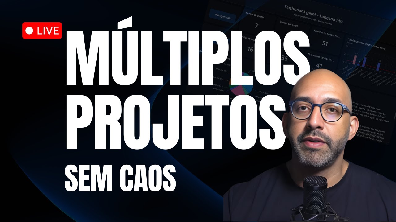 COMO GERENCIAR MÚLTIPLOS PROJETOS SEM SURTAR – Organização real no ClickUp
