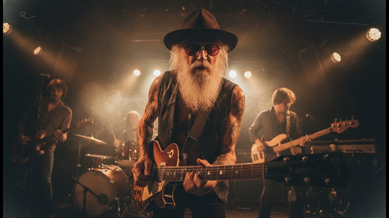Eric Clapton, Jimi Hendrix, Muddy Waters, ZZ Top Inspired Legendary Pure Soul Classic Rock Blues